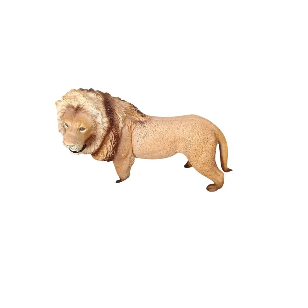 Realistic Schleich Lion Figurine Wildlife Animal Collectible Durable Plastic Toy